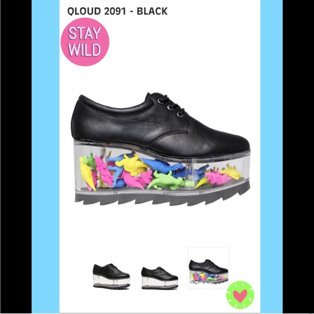 ☁️🖤 YRU Qloud 2091 w/Fillable Soles 🖤☁️